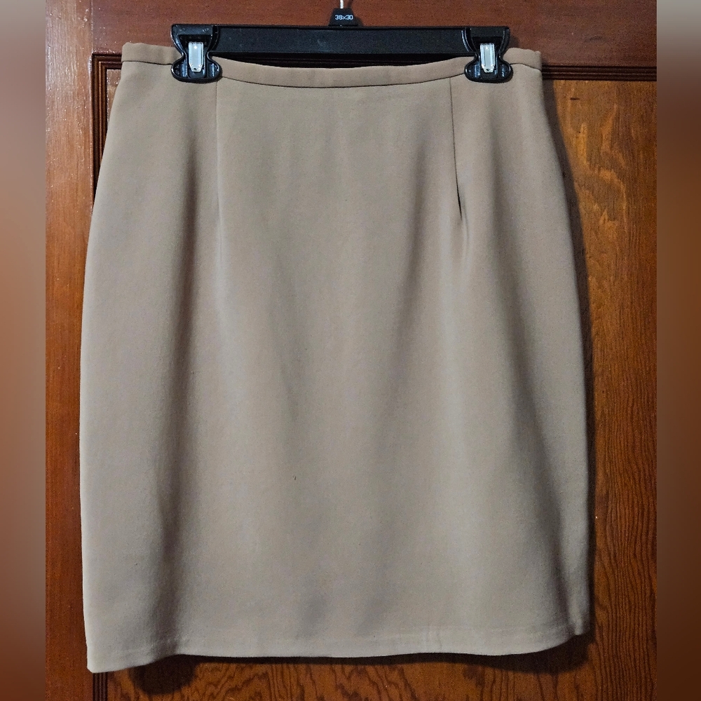 Khaki Pencil Skirt Size 10 M